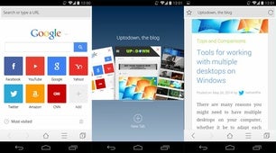 CM Browser, an excellent browser for Android that takes up less than 2MB