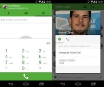 Hangouts integrates Google Voice and allows you to make VoIP calls