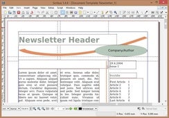 Scribus, a top-notch freeware desktop publishing program