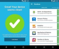 Koodous evalutates the apps installed on your device
