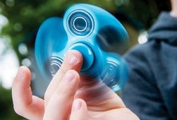 Yes, fidget spinners are on your smartphone now too