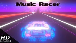 Music Racer is a game you play using the songs on your smartphone