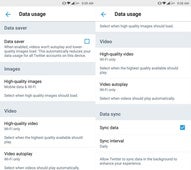 Twitter adds a new option to save data