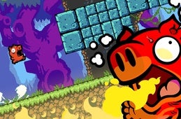 Spicy Piggy is a fast-paced platformer that'll remind you of Super Meat Boy