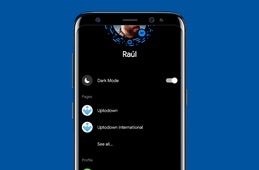 How to activate the new dark mode in Facebook Messenger