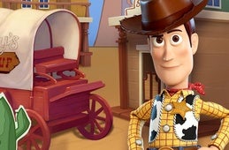 Toy Story Drop! has you match up toys in Andy's bedroom