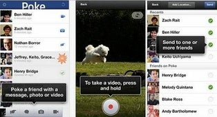 Poke, nueva app de Facebook para enviar mensajes que 'se autodestruyen'