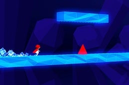 Crystalrect es una mezcla entre VVVVVV y Geometry Dash