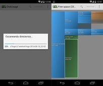 DiskUsage muestra visualmente del espacio ocupado en tu smartphone