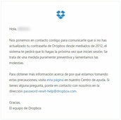 Drobox sufre un robo de más de 68 millones de contraseñas