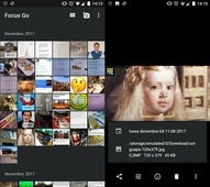 Focus Go es una de las apps de galerías de fotos más ligeras y sencillas