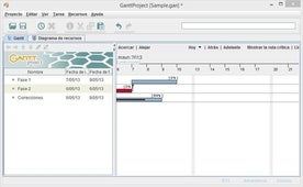 Organiza la planificación de tareas o proyectos con Gantt Project