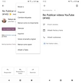 Google Tasks se integra (por fin) con la app de Gmail