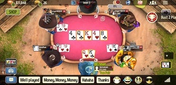 Governor of Poker 3 para Android, Texas hold 'em para todos los gustos