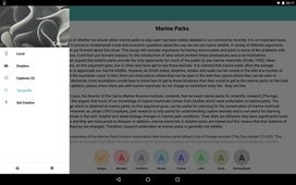 Jotterpad, un buen editor de texto en Android para escritores