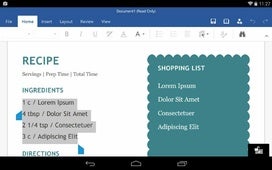 Disponible Microsoft Word, Excel y Powerpoint para Android