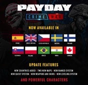 PAYDAY: Crime war ya está disponible oficialmente en varios países