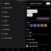 Cómo activar el modo oscuro en las principales apps para Android