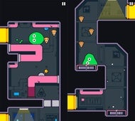 Slime Pizza es otro videojuego fantástico de la factoría Nitrome