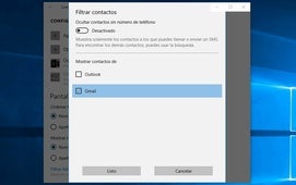Cómo usar nuestra lista de contactos de Google en Windows 10