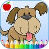 Dogs, Cats and Happy Pets Coloring Book icon