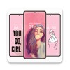 Icono de Girly Wallpaper