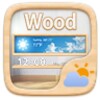 Wood GO Weather Widget Theme icon