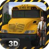 SCHOOL BUS SIM 3D -LIMO DRIVER icon