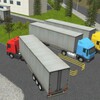 Semi Driver Trailer Parking 3D icon