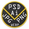 PSD > JPEG Converter: AI PNG W icon