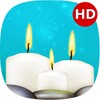 Relaxing candles icon