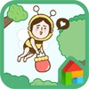 hello honey bee dodol theme icon