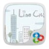 Line City GO Launcher Theme simgesi