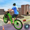 City Rooftop BMX Bicycle Rider icon