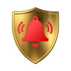 Anti theft alarm icon