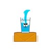Icono de Water Glass Block