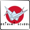 Origami school icon