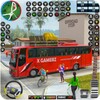 US Coach Driving Bus Games 3D icon