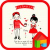 You&I(gift) dodol theme icon