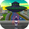 Flying UFO Robot Game:Alien SpaceShip Battle icon
