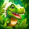 Dinosaur games for kids simgesi