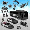 Police Robot Bus - Car Games icon