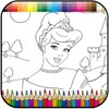 Coloring Princess icon