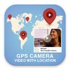 GPS Video Camera with Location icon