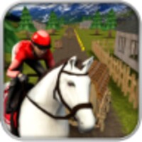 Crazy Horseback Riding Free android app icon