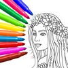 Livro para colorir para meninas icon