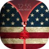 American Zipper Lock Screen icon