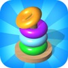 Hoops Color Sort - Color Stack Puzzle Free Games icon