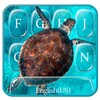 Blue Sea Turtle Keyboard Theme icon