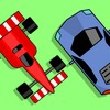 Escape Race : 2D maze car racing icon